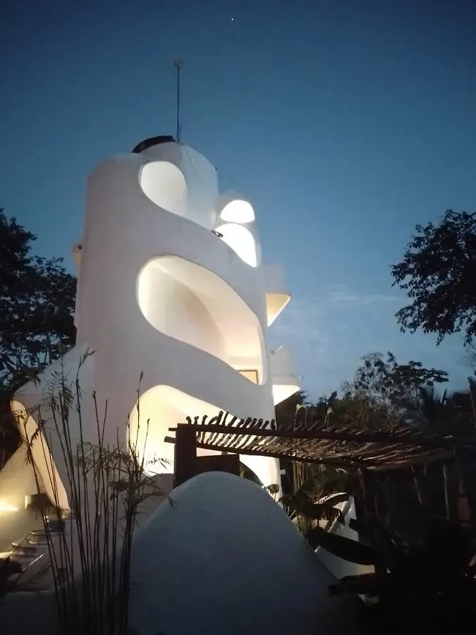 Kasa Alebrije Bacalar Kabヴィラ